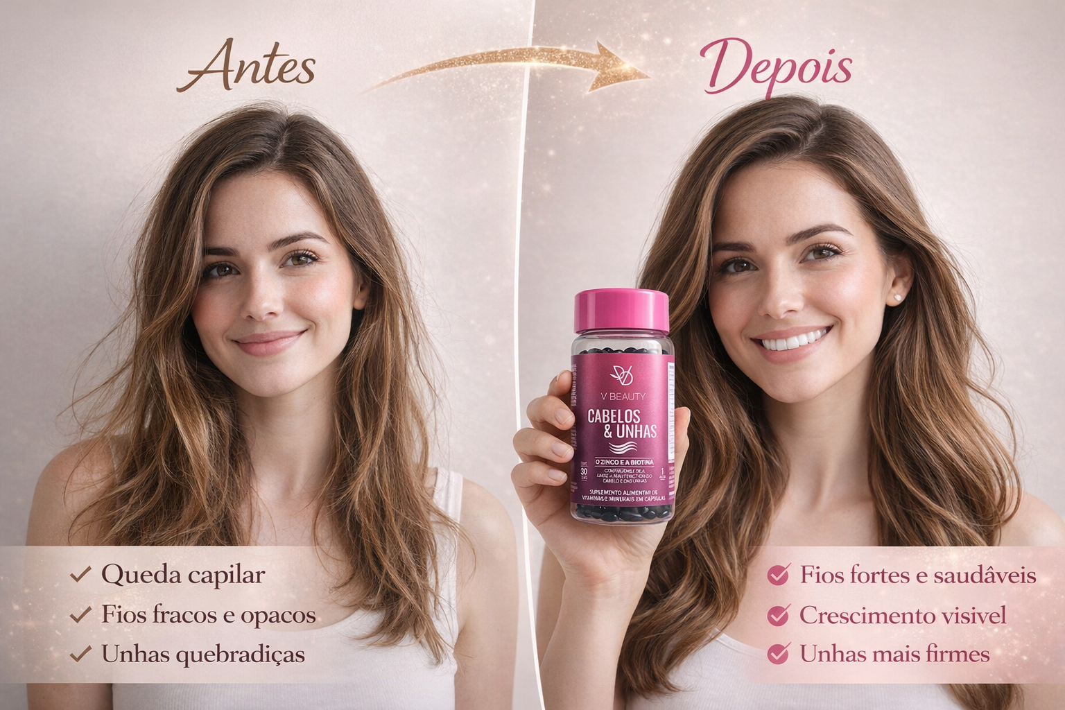 suplementos cabelos & unha vbeauty suplementos cabelos & unha vbeauty